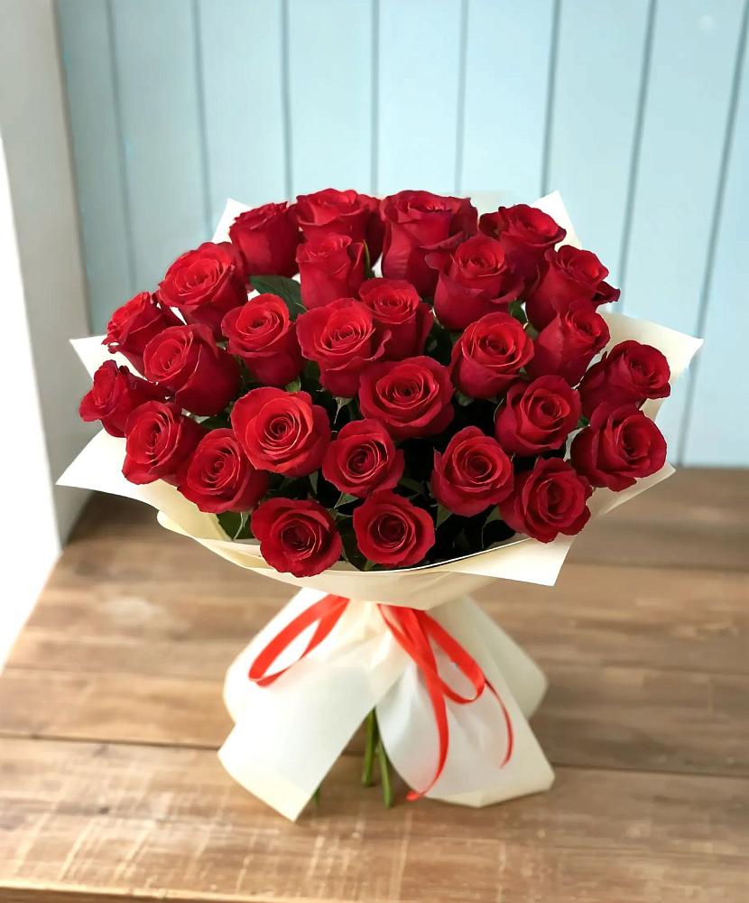 Букет 29 Красных роз в Дубовой Роще
