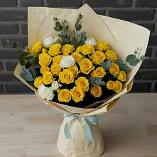 Букет цветов из:  Розы в Дубовой Роще