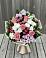 Букет цветов из: Альстромерии, Гвоздики, Розы и Хризантемы в Дубовой Роще