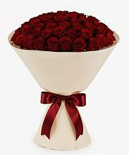 Букет 101 Бордовая роза Блэк Бакарра #REPLACE_PRED# Дубовой Роще
