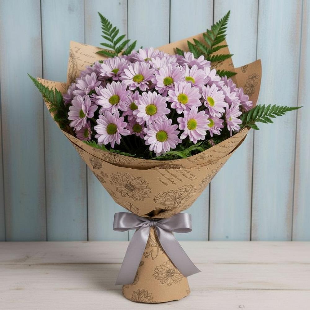 Букет цветов из: Хризантемы в Дубовой Роще