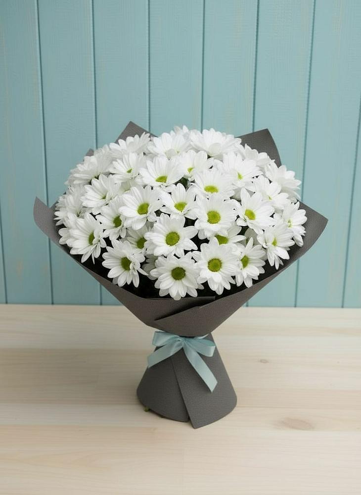 Букет цветов из: Хризантемы в Дубовой Роще