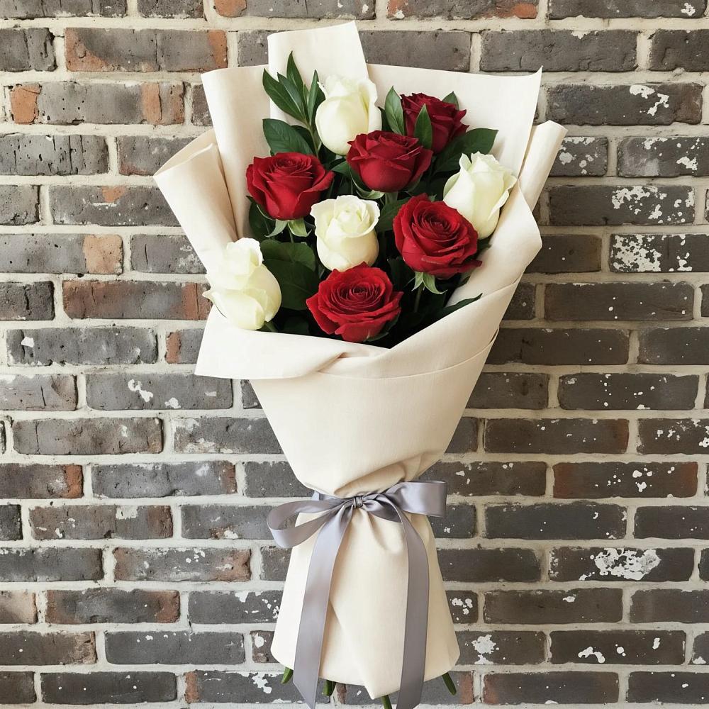 Букет цветов из: Розы в Дубовой Роще