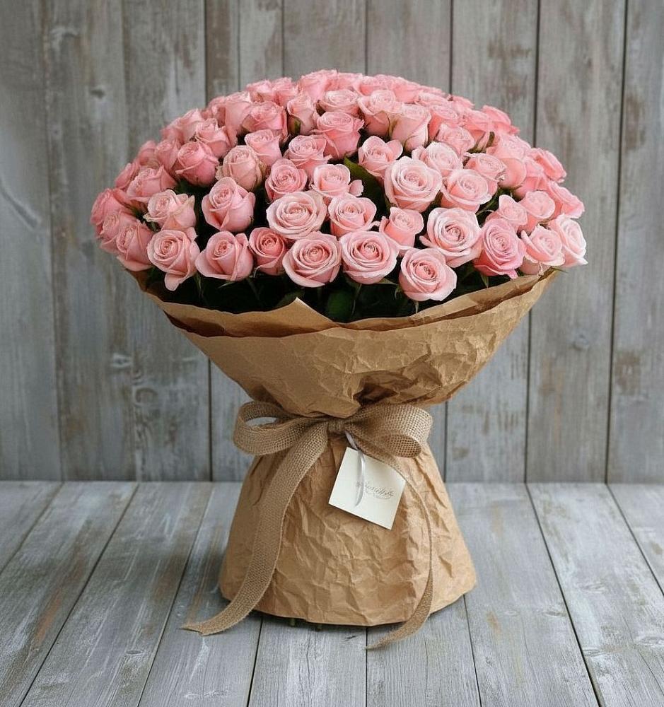 Букет 151 Роза Роуз в Дубовой Роще