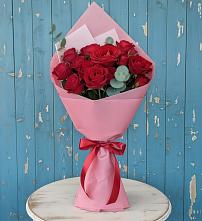Букет цветов из:  Розы в Дубовой Роще