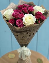 Букет цветов из:  Розы в Дубовой Роще