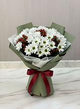 Букет цветов из:  Хризантемы #REPLACE_PRED# Дубовой Роще