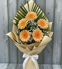 Букет цветов из:  Герберы в Дубовой Роще