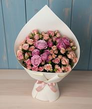 Букет цветов из:  Розы #REPLACE_PRED# Дубовой Роще